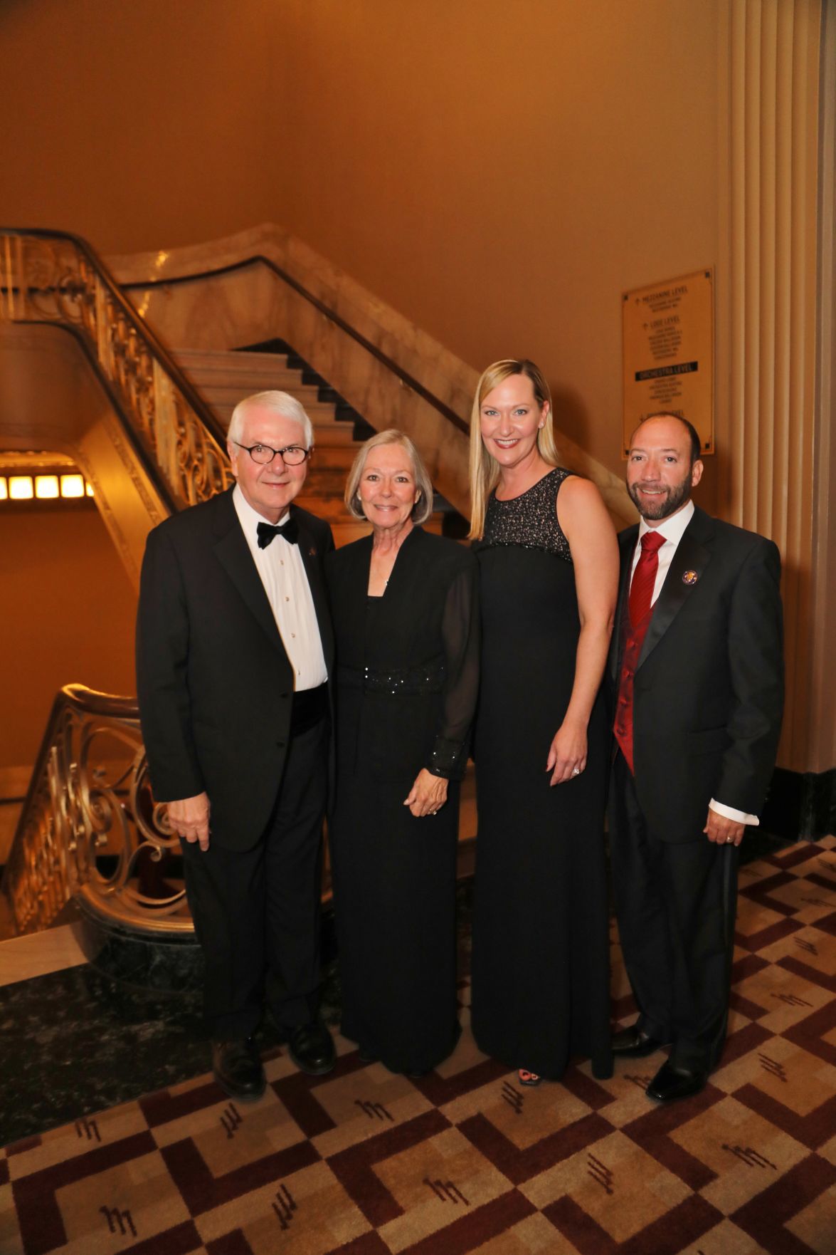 Tom and Carol Voss, Julie and David Catron